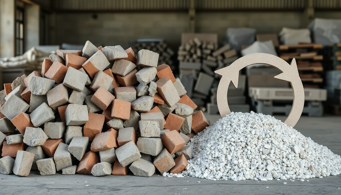 Paraguayan project funded by Conacyt turns construction rubble into recycled raw material