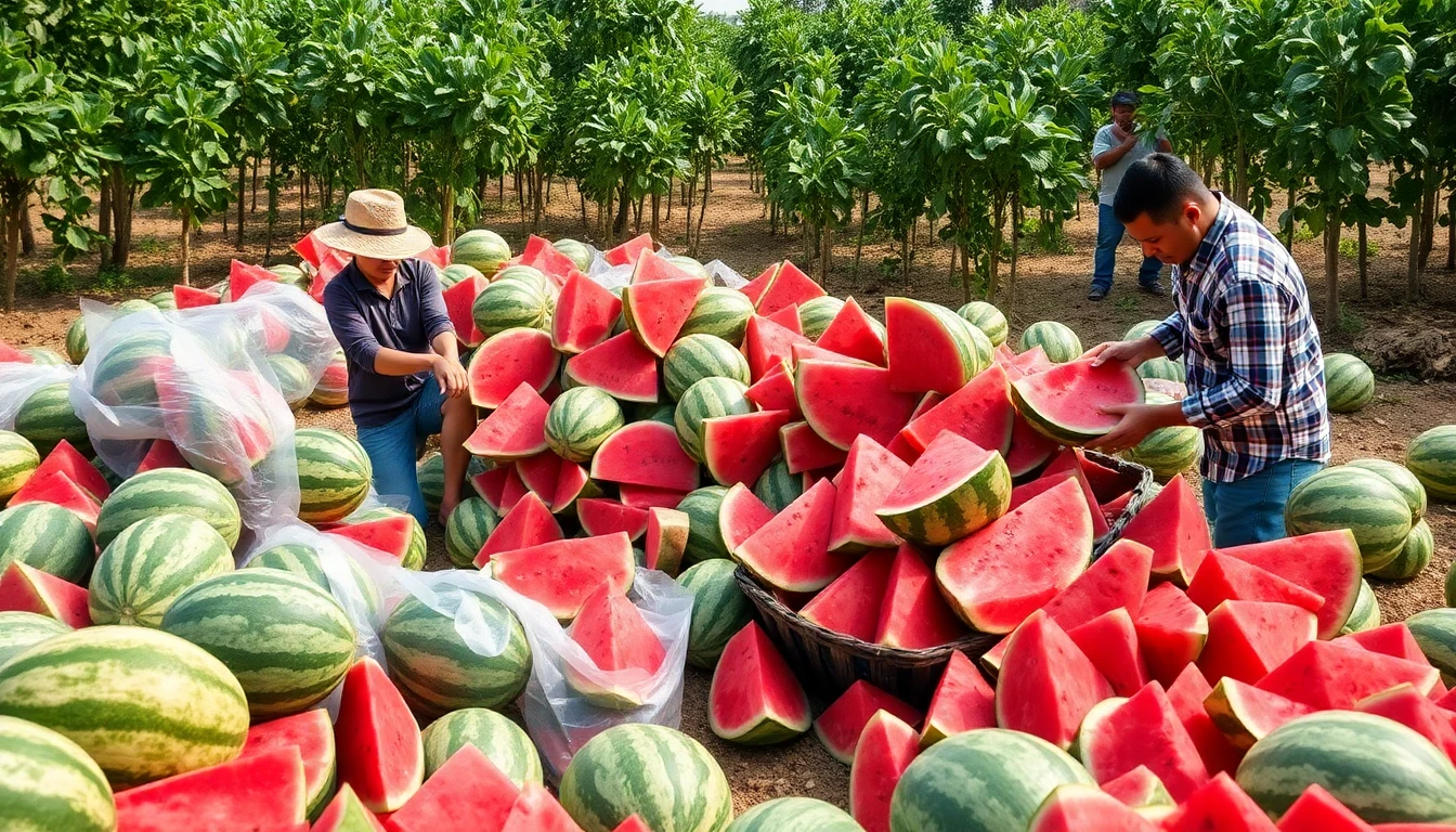 Paraguai produz 65 mil toneladas de melancia e projeta crescimento para 2024