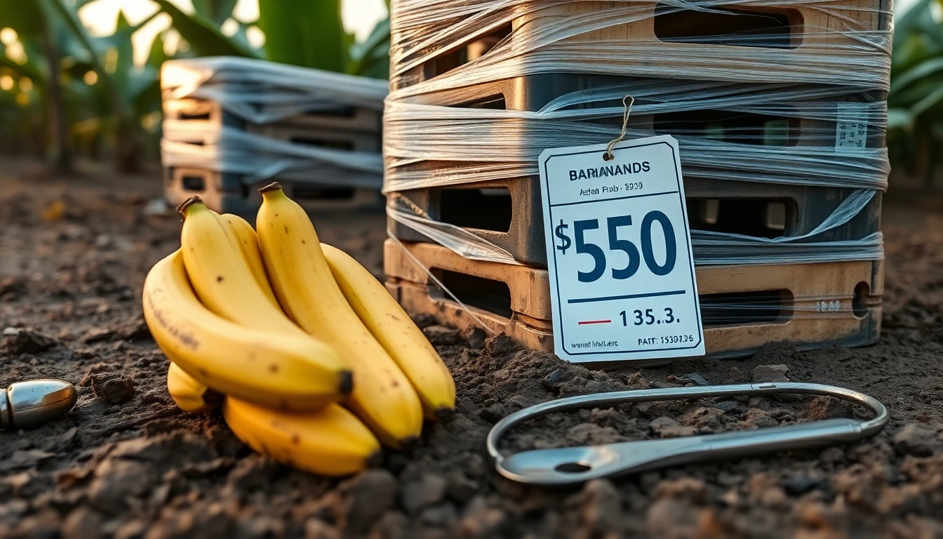 Produtores de banana do Paraguai alertam para crise por queda do dólar e custos altos