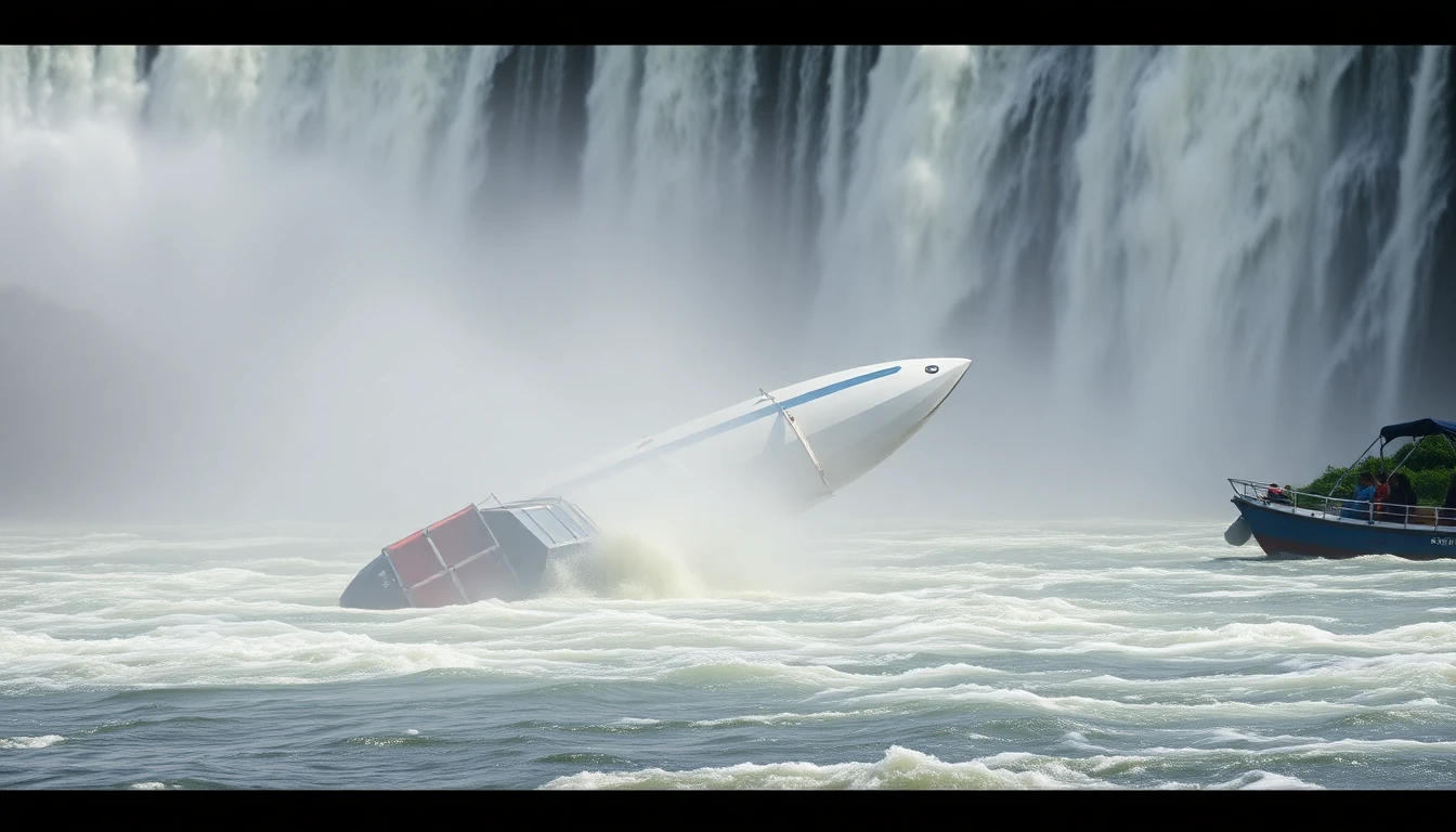 Tour boat capsizes at Iguazú Falls, killing a Dutch tourist