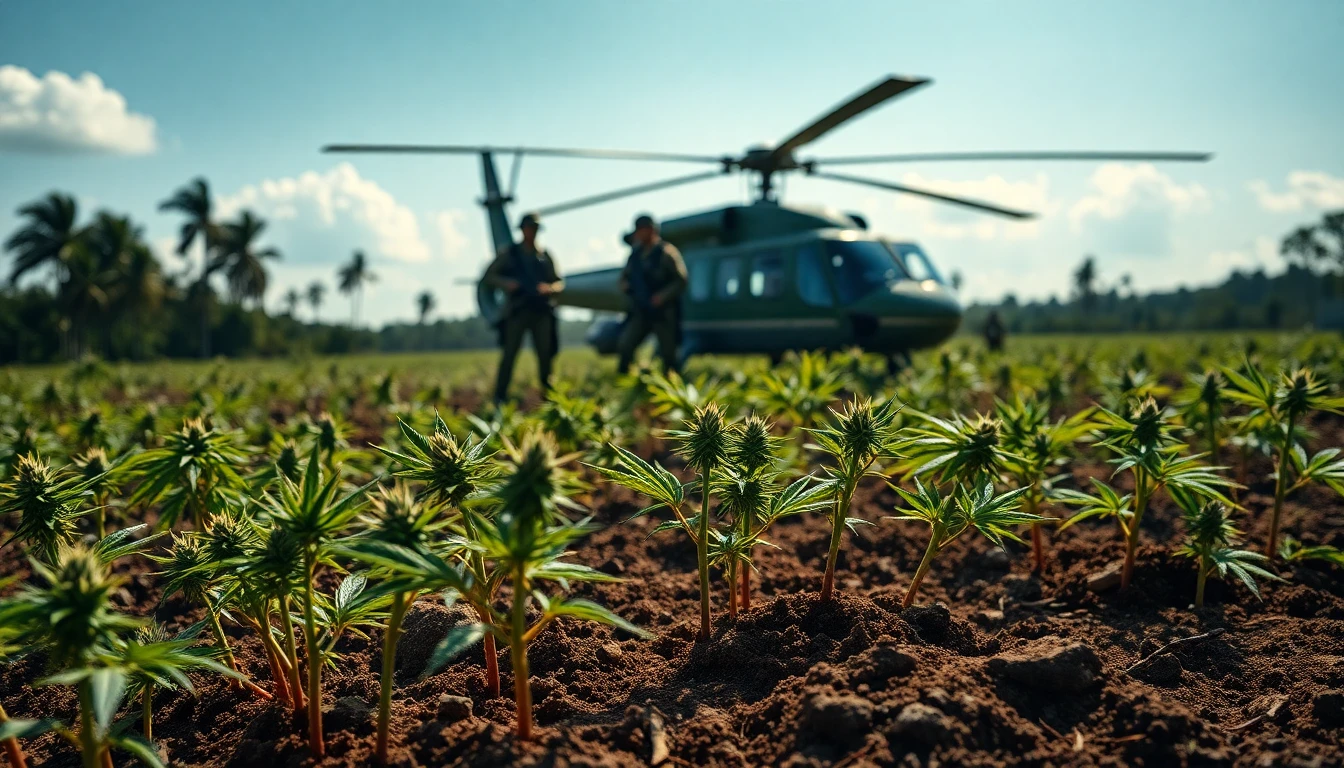 Binational Operation in Paraguay Targets Marijuana Plantations Bound for Brazil