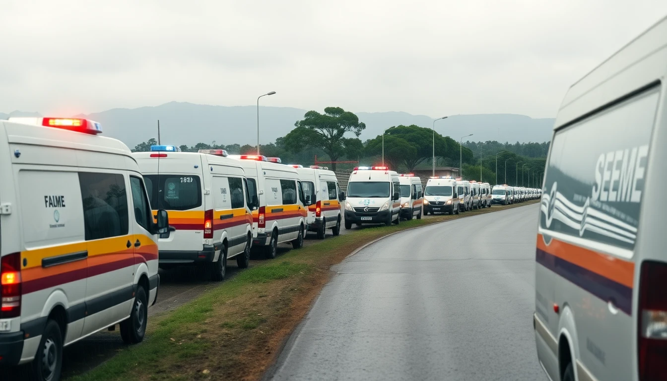 Health Ministry Assigns 44 Ambulances to Rally Paraguay, Drawing Senate Criticism