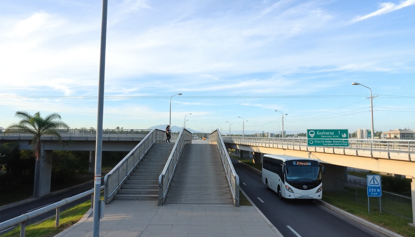 Pedrozo footbridge elevators removed, leaving accessibility unresolved