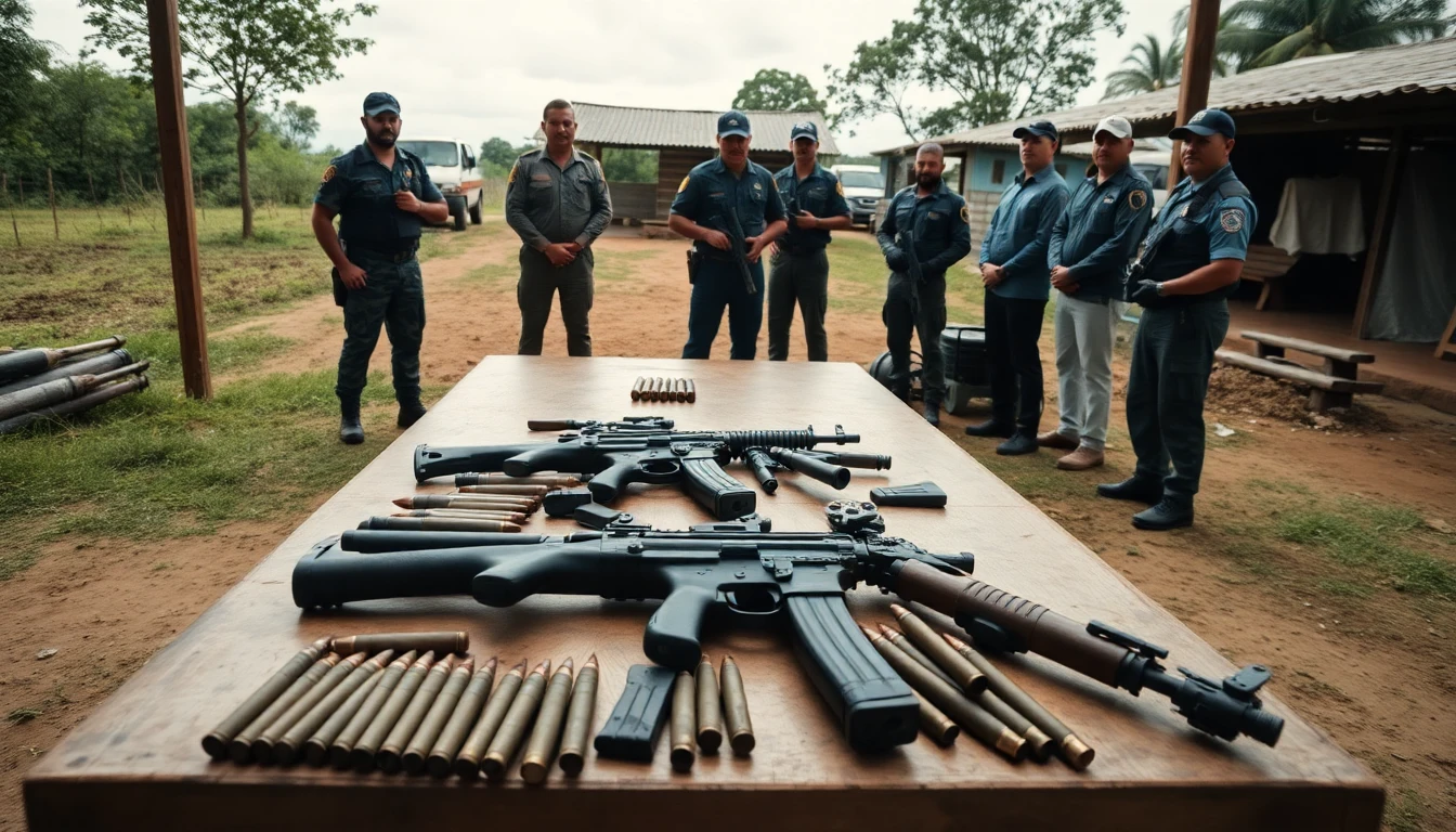 Operation rescues 23 Paraguayans from candidate’s farm in Puerto Murtinho and seizes 14 weapons