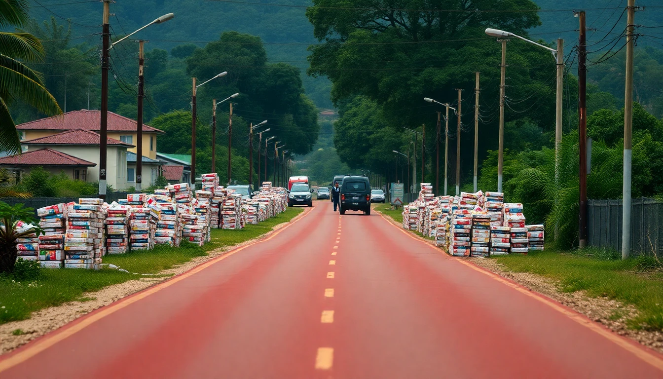 Polícias apreendem 40 mil caixas de cigarros paraguaios em Mercedes, no Paraná; prejuízo estimado é de R$ 2,65 milhões
