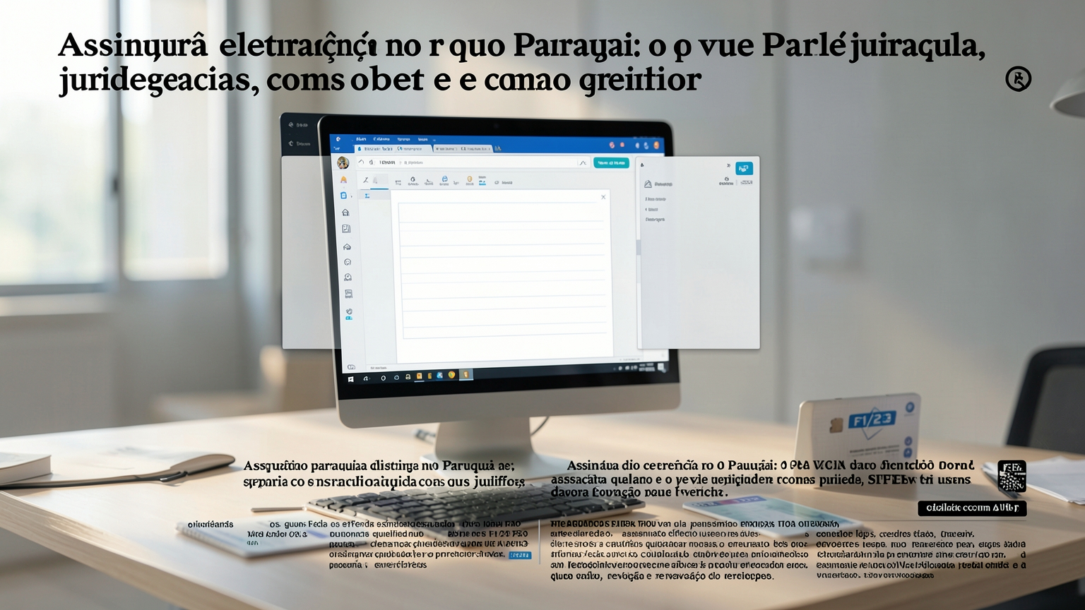 Firma electrónica en Paraguay: qué vale legalmente, cómo obtenerla y cómo verificarla