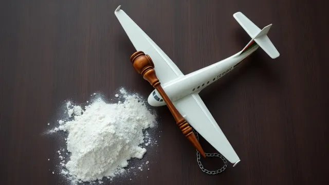 An Asunción court seized an aircraft carrying 265 kg of cocaine and convicted the pilots of international drug trafficking