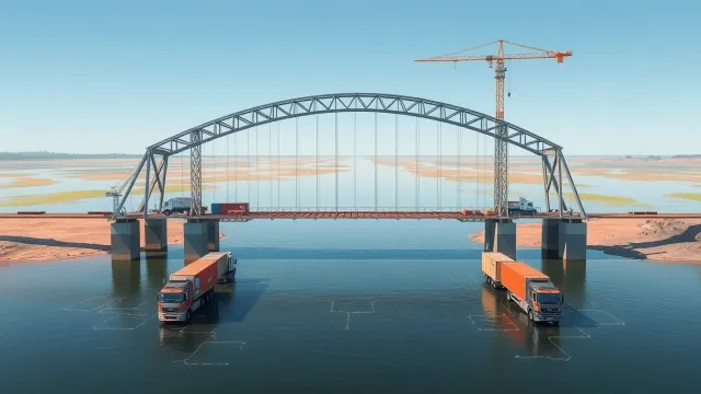 Bridge between Humaitá and Las Palmas moves forward and could boost trade between Paraguay and Argentina