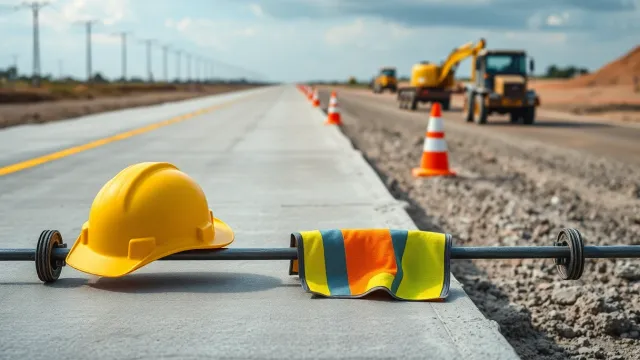 The first concrete highway in Paraguay already has over 14 km completed on PY05