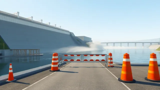 The Ayolas-Ituzaingó border crossing has been closed for maintenance work at the Yacyretá dam