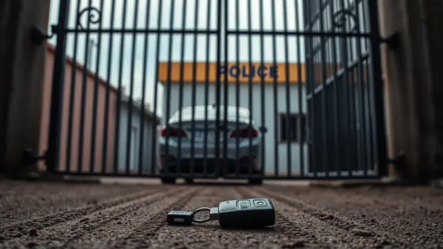 Police officers flee with stolen car found at police station in Paraguay