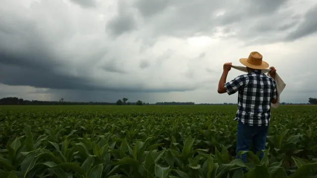 Ministry of Agriculture and Livestock warns producers about storms in Paraguay
