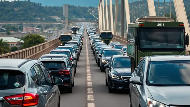 Military operation on border with Paraguay causes traffic jams and impacts tourism