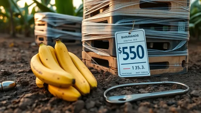 Paraguayan banana producers warn of crisis due to dollar drop and high costs