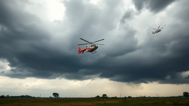 Paraguay surpasses 200 aeromedical transfers as storms and cold front approach