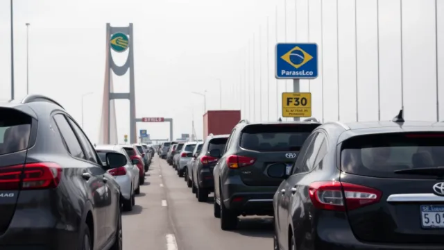 Cheaper gasoline in Foz attracts Paraguayans, but bridge congestion reduces savings