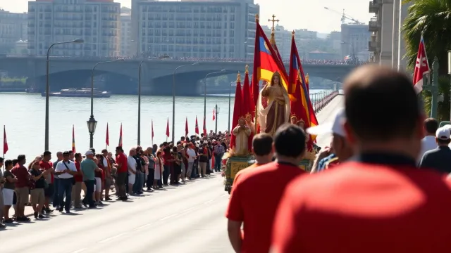 Asunción celebrates 489 years with festivities, parade, and electoral debate