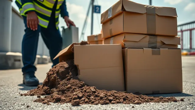 Federal Revenue seizes shipment of fake cellphones filled with dirt at Friendship Bridge