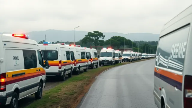 Health Ministry Assigns 44 Ambulances to Rally Paraguay, Drawing Senate Criticism