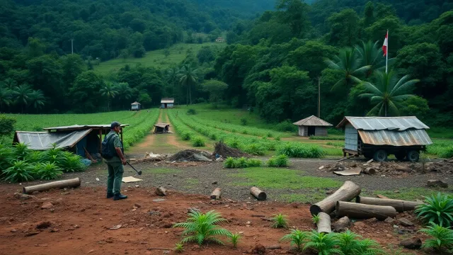 SENAD seizes 6 tons of marijuana and detains teenager in Capitán Bado