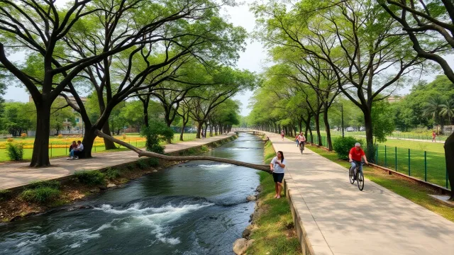 Vacchetta proposal calls for 24 km of parks along streams to ease traffic in Asunción