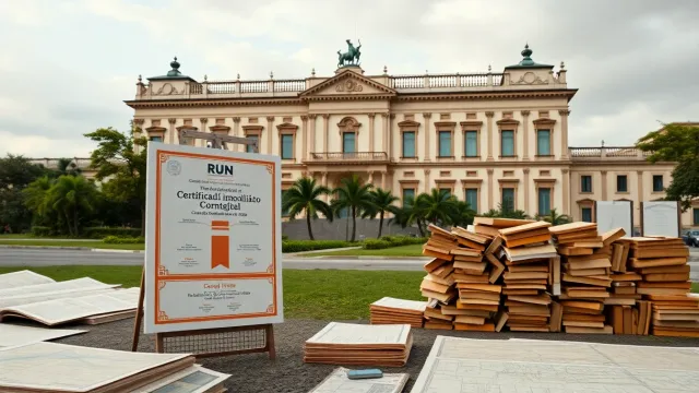 RUN presents digital property certificate, with issuance beginning October 1 and digitization of 70 million pages