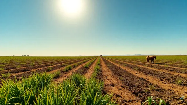 MAG warns agricultural sector of heat reaching 43 °C in Paraguay’s Chaco this weekend