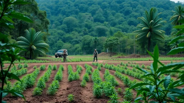 Operations eradicate 26 hectares of cannabis in Caazapá and Amambay; Tava’i estimates losses of US$4.5 million