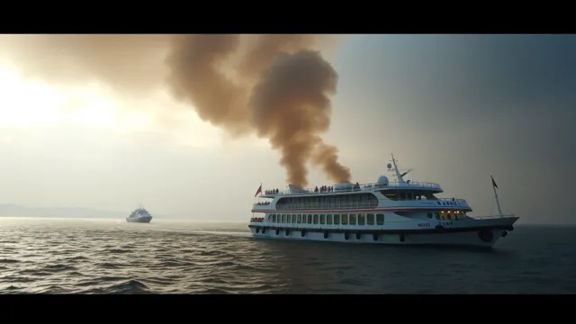 Fire nearly destroys Bakana hotel boat on Paraguay River; firefighters seek funds for vehicles in two cities