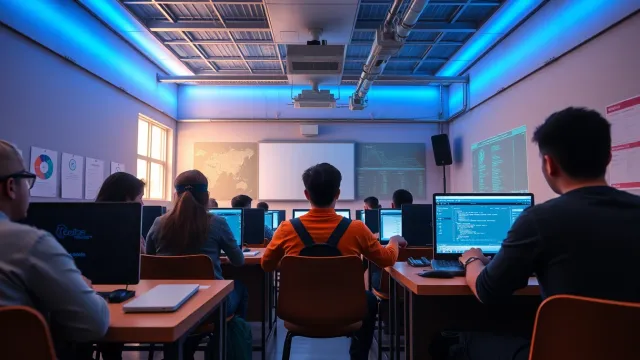 Students create AI tools in Guarani jopara to teach math and physics in Ciudad del Este
