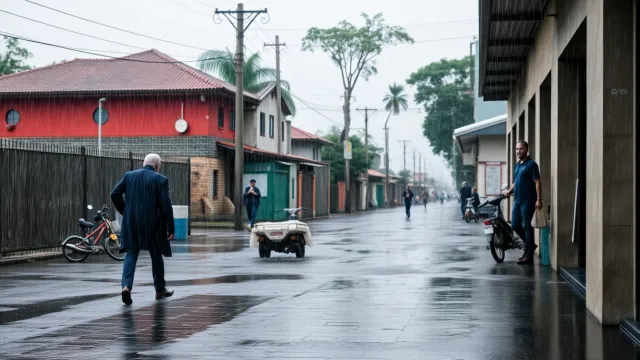 Storm with rain and hail hits four departments, causing damage
